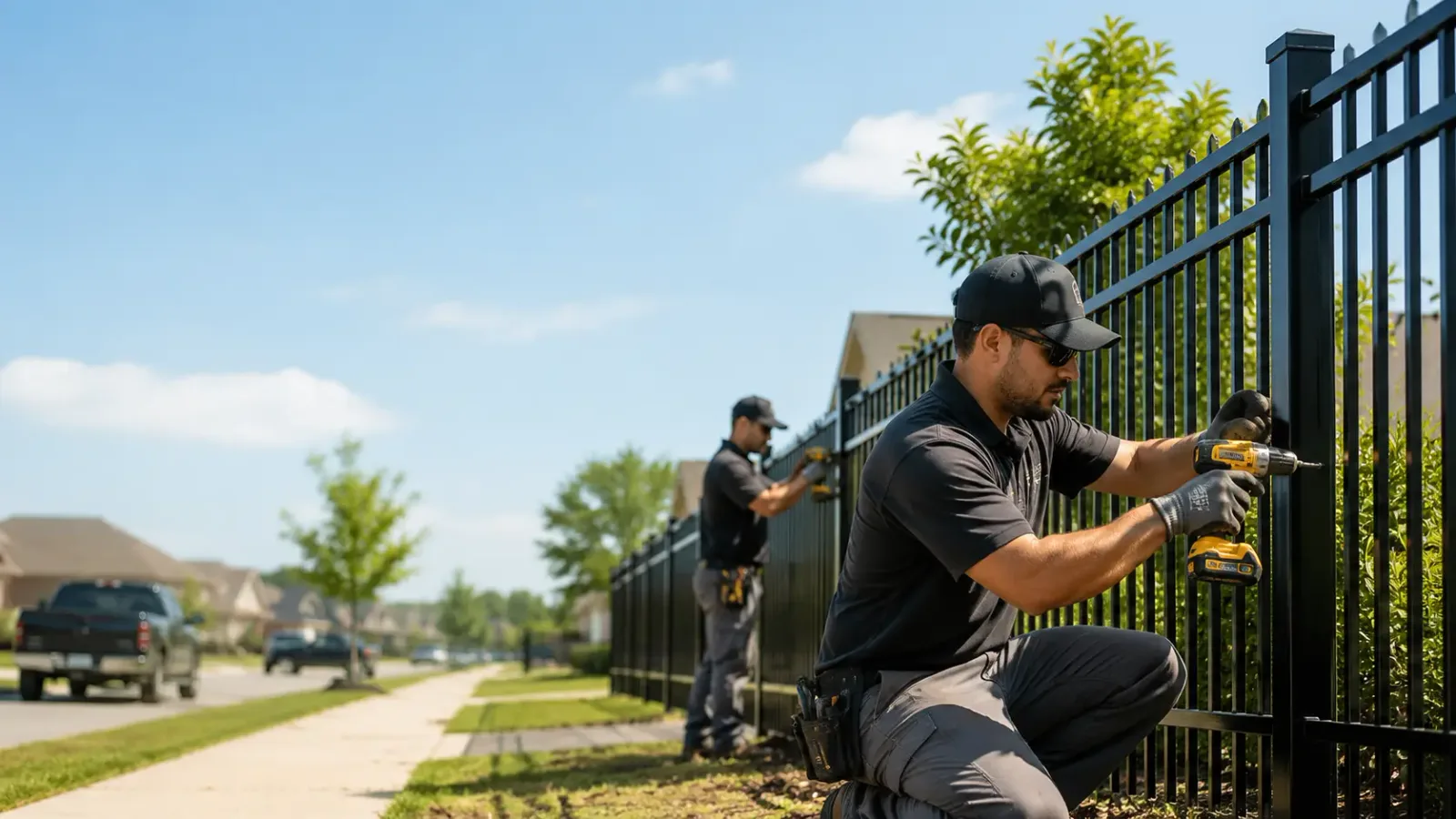 Metal Fence Installation in La Russell, MO